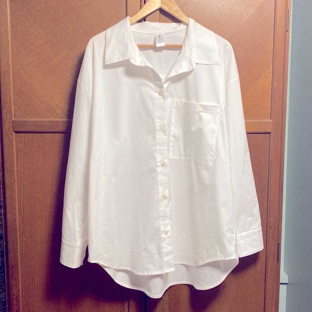 Smash + Tess Organic Cotton White Blouse